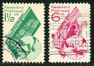 Netherlands 1931 SG.392-393 F/U - Picture 1 of 1
