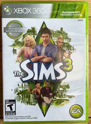 The Sims 3 (Xbox 360)  ***BRAND NEW***FACTORY SEALED*** - Image 1 of 3