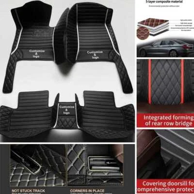 Fit For Dodge RAM1500 Crew/Regular/Quad Cab Car Floor Mats Carpets Rugs Auto — 第 1/4 张图片