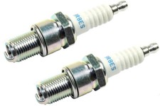 Spark Plug Set of 2 Piece NGK BR8ES for Aprilia Buffalo Source CPI Derby Gas Gas 