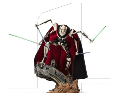General Grievous Deluxe Star Wars Collectible Statue Art Scale 1/10 Iron Studios - Imagem 1 de 4
