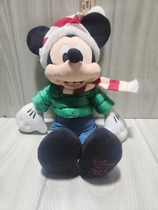 Disney Store 2021 Mickey Holiday Plush - Picture 1 of 6