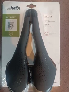 Selle Italia S 5 Lady Superflow Saddle - Fec Alloy, Black, L3, Women's, idmatch - Picture 1 of 1
