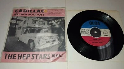 THE HEP STARS Cadillac/Mashed Potatoes 1965 Sweden 7" 45 Olga Records SO 09 ABBA - Image 1 of 3