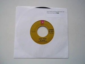 O'JAYS - Love Train / Who Am I - 45 RPM 7" Record 1972 PHILADELPHIA Int'l - Picture 1 of 6