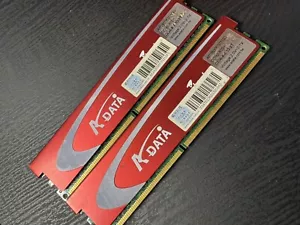 Kit of 2GB 2x1GB ADATA Vitesta DDR2 RAM PC2-6400 800MHz Dimm M2OAD9G3I4170INE52 - Picture 1 of 3