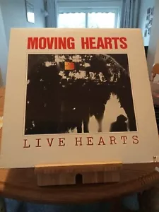 MOVING HEARTS-LIVE HEARTS- LP ON WEA INT RECORDS-1983 - Picture 1 of 2