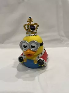 TUBBZ First Edition Minions King Bob Sammlerstück Vinyl Rubber Duck Figur - Bild 1 von 10