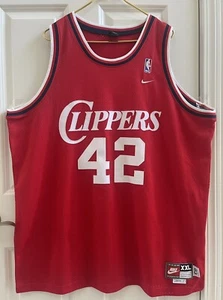 RARE Original Nike Rewind Swingman LOS ANGELES CLIPPERS ELTON BRAND Jersey 2XL - Picture 1 of 7