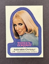 1978 Topps Three's Company ADORABLE CHRISSY #19 Suzanne Somers