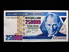 Türkei  250.000 Lira  uncirculiert !!