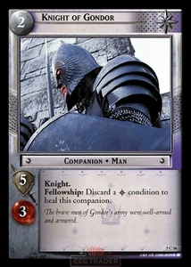 LOTR TCG 5c36 Knight of Gondor Battle of Helm's Deep - Picture 1 of 1