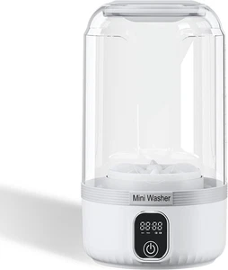 Portable Washing Machine,Wireless Mini Washer Deeply Cleans Small Laundry - Picture 1 of 11