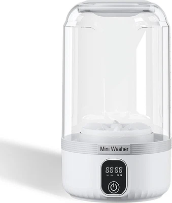 Portable Washing Machine,Wireless Mini Washer Deeply Cleans Small Laundry - Image 1 of 4