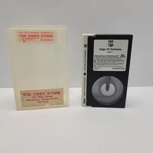 Vintage 1986 Beta Tape Edge of Darkness Band 1 NICHT VHS Betamax Rental Store Case - Bild 1 von 5