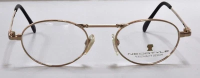 Neostyle Vintage Eyeglasses - NOS - Academic 76, Col. 808, Gold - Image 1 of 3