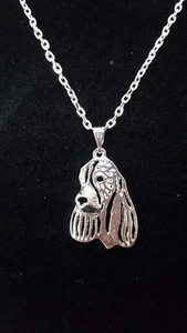 Collar Springer Spaniel con cadena Pendientes 1pr o simplemente el colgante sin cadena - Imagen 1 de 1