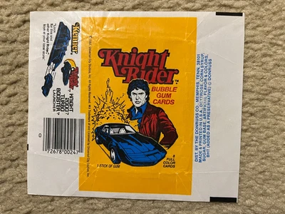 1982 年 Donruss Knight Rider 仅包装 ExMt — 第 1/2 张图片