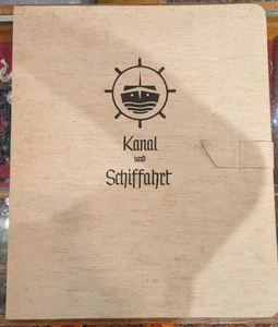 Cartella artista canale e navigazione disegni a molla Helmut Weyrauch 1953 - Foto 1 di 6