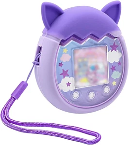 Silikon-Schutzhülle für Tamagotchi Pix Anti-Drop lila - Bild 1 von 9