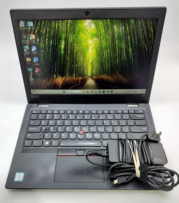 Lenovo ThinkPad L390 13.3" Touch i5-8365U 16GB Ram 256GB SSD Laptop Win 11P Read - Image 1 of 4