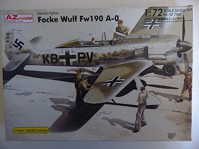 MAQUETTE  AVION FOCKE WULF FW190 1/72  AZ MODEL - Photo 1/4