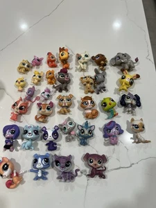 Littlest Pet Shop Lot 33 Figurines Various Years - Picture 1 of 5