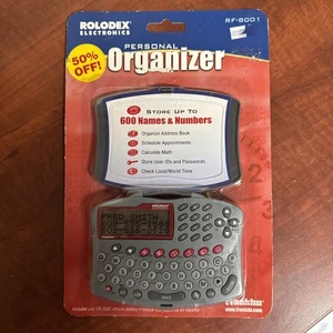Nuevo organizador personal vintage Rolodex Franklin Electronics RF-8001 sellado - Imagen 1 de 2