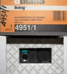 BTICINO LIVING CLASSIC 4951/1 PREAMPLIFICATORE NUOVO ORIGINALE DIN 41524 - Picture 1 of 1