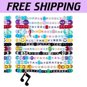 Authentic 37 Count Rave Bracelets - Vibrant, Trendy, and Perfect for Gifting - Picture 1 of 9