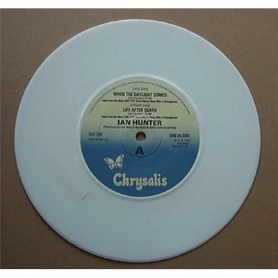 IAN HUNTER WHEN THE DAYLIGHT COMES (WHITE) 7" WHITE VINYL UK - Image 1 of 2