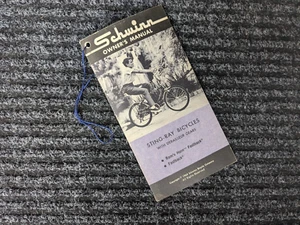 SCHWINN 1968 Bicycle Fastback & Rams Horn Stingray Owners Manual - Picture 1 of 9