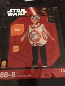 Costume Star Wars BB-8 bambino 2T-3T spedizione gratuita - Foto 1 di 10