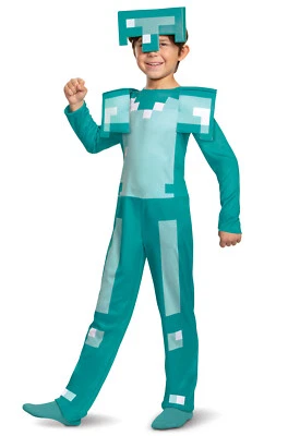 Disfraz de mono clásico Minecraft Armor para niño Foto 1 de 3