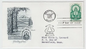 TurtlesTradingPost- Forest Conservation #1156 1960 - FDC Artmaster Cachet - Picture 1 of 1