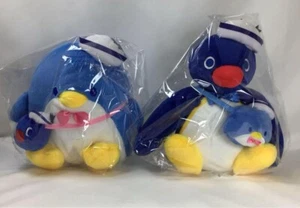 Sanrio Character Tuxedo Sam x Pingu S Size Plush Doll Set Height 9.4 in - Picture 1 of 7