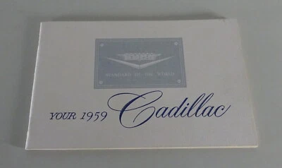 Proprietario´S Manuale/Handbook Cadillac 60/62/63/ 64/67 Modello 1959 - Immagine 1 di 2