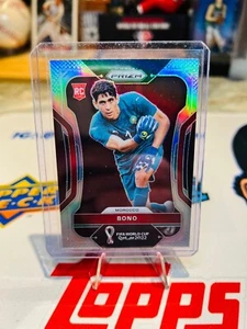 2022 Prizm FIFA World Cup Soccer RC Rookie Bono #238 Silver Prizm Morocco - Picture 1 of 2