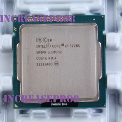 Intel Core i7-3770S Processor 3.1GHz SR0PN LGA 1155/Socket H2 CPU - Image 1 of 4