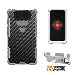 Funda híbrida resistente de fibra de carbono para Motorola Droid Ultra / Maxx XT1080 - Imagen 1 de 3