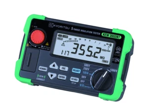 Probador de resistencia de aislamiento KYORITSU KEW3552BT - 6 rangos con Bluetooth Japón - Imagen 1 de 1