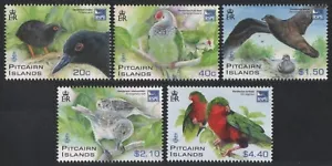 Pitcairn 2011 - Mié-No. 831-835 ** - MNH - Aves - Imagen 1 de 1