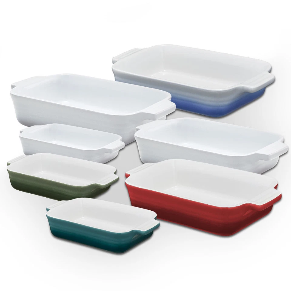  Moderne Auflaufform aus Keramik-Steingut für leckere Mahlzeiten - Bild 1 von 4