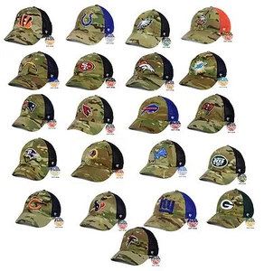 New NFL  '47 Compass Relaxed '47 Camo Trucker CLOSER Cap Hat - Picture 1 of 18