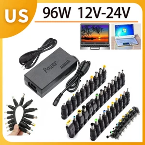 96W Universal Laptop Power Supply Charger Adapter w/ 42 Tips Notebook Charger - Picture 1 of 12