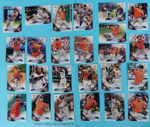 2016 Topps Houston Astros Team Set 35 Karten Serie 1 und 2 und Updates - Bild 1 von 2