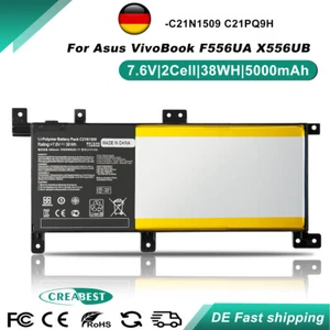 7.6V 4900mAh Laptop-Akku C21N1509 Für Asus VivoBook F556 X556UQ F556UA C21PQCH - Afbeelding 1 van 12
