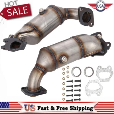 Convertidor catalítico delantero izquierdo y derecho 2011-2016 para Dodge Grand Caravan 3,6 L Foto 1 de 4