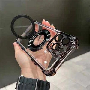 Coque Housse iPhone 12 13 14 15 16 pro + max Silicone Etui Case Magnet Magsafe - Photo 1 sur 11