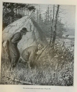 1916 A. B. Frost Hunting Fishing Illustrations - Picture 1 of 5